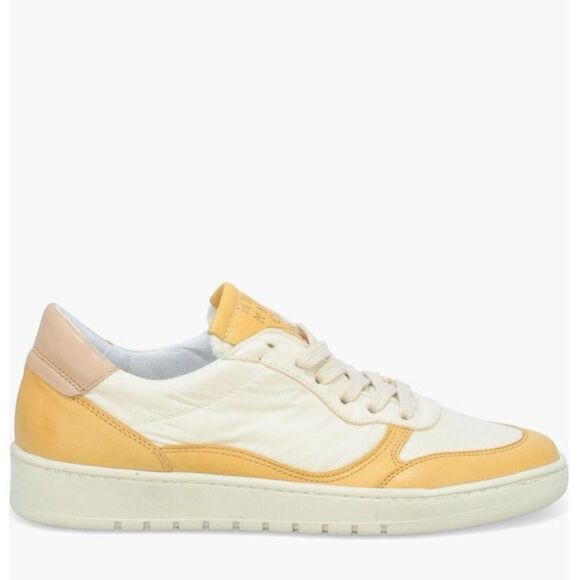 Miz Mooz Veronica Leather Sneaker Lightweight Yellow/White Size 10‎ Euro 41, NWT - Picture 17 of 17